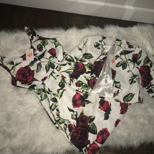 Rose dress and jacket